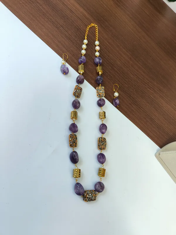 Elegant_Amethyst_Pearl_Necklace