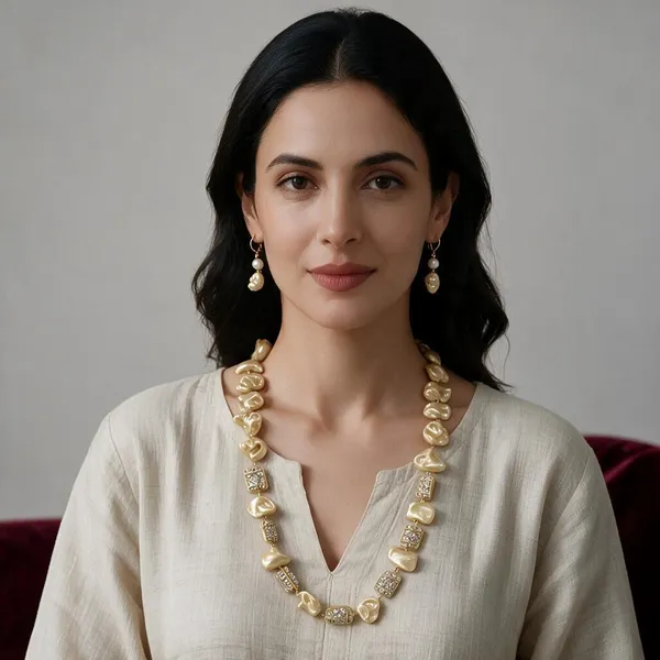 Gold_White_Cubic_Zirconia_Pearl_Mother_Of_Pearl_Necklace_For_Women