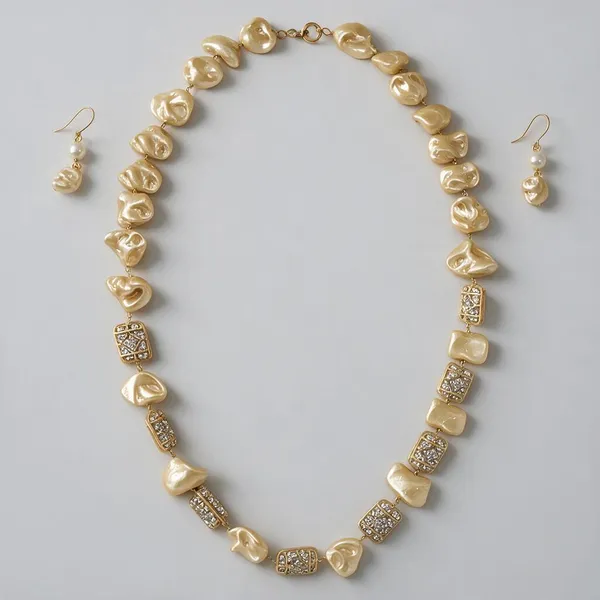 Gold_White_Cubic_Zirconia_Pearl_Mother_Of_Pearl_Necklace_For_Women