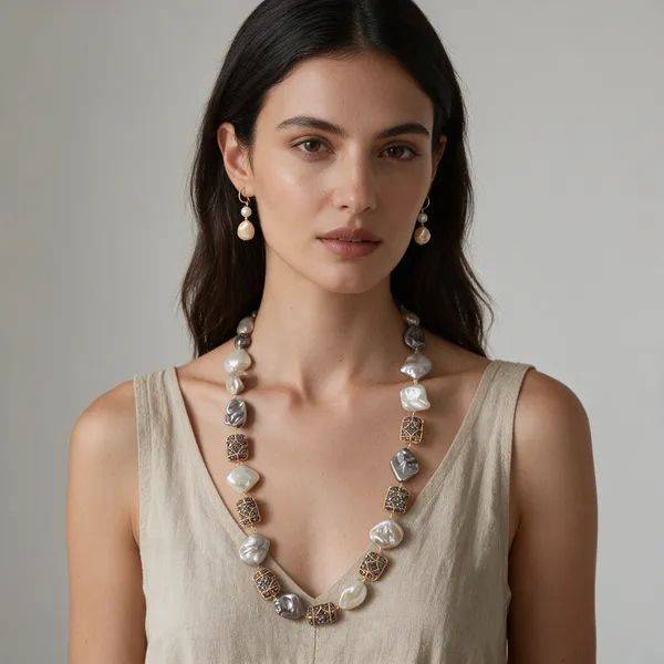 Gold_White_Zirconia_Mother_Of_Pearl_Brass_Necklace_For_Women