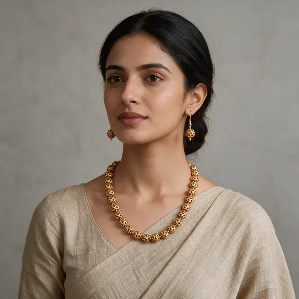 Gold_Tone_Hollow_Brass_Beaded_Sarafa_Necklace_with_Adjustable_Dori_for_Women
