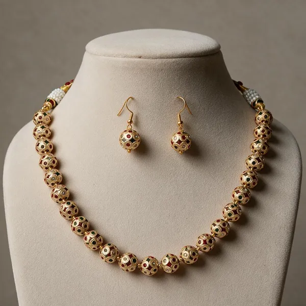 Multicolor_Pearl_Sarafa_String_Beaded_Necklace_For_Women