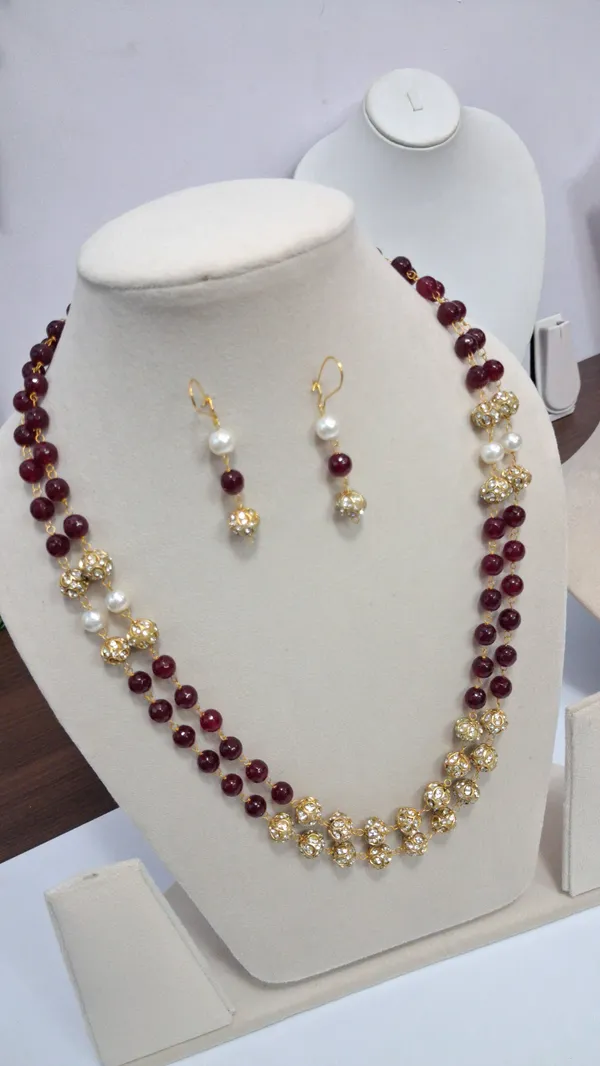 Designer_Natural_Stone_Statement_Necklace