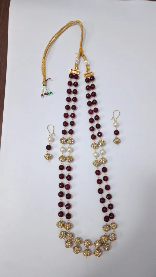 Designer_Natural_Stone_Statement_Necklace