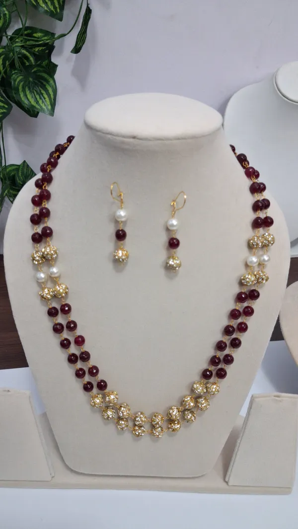 Designer_Natural_Stone_Statement_Necklace