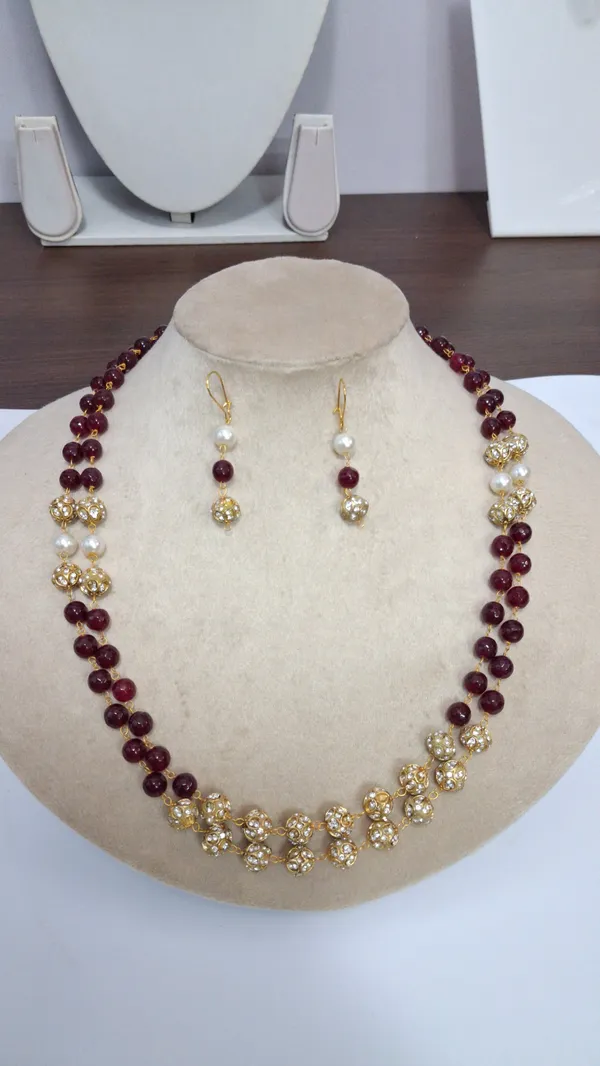 Designer_Natural_Stone_Statement_Necklace