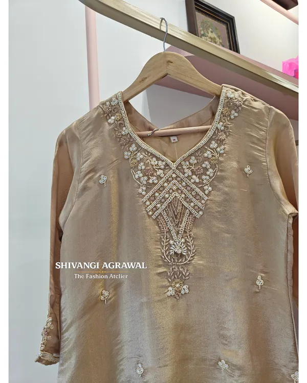 Beige_Tissue_Straight_Embroidered_Kurta_Set_For_Women