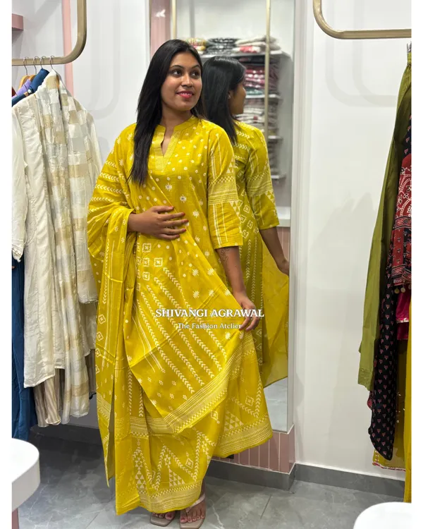 Cotton_Yellow_set