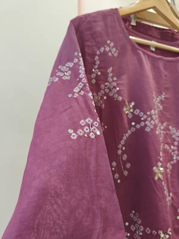 Purple_Mul_Chanderi_Straight_Embroidered_Kurta_Set_For_Women