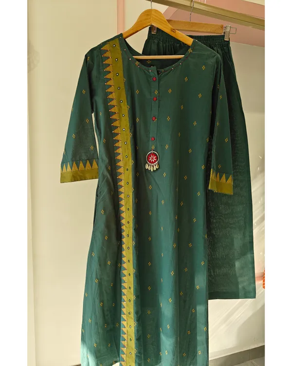 Ikkta_Green_Cotton_Set