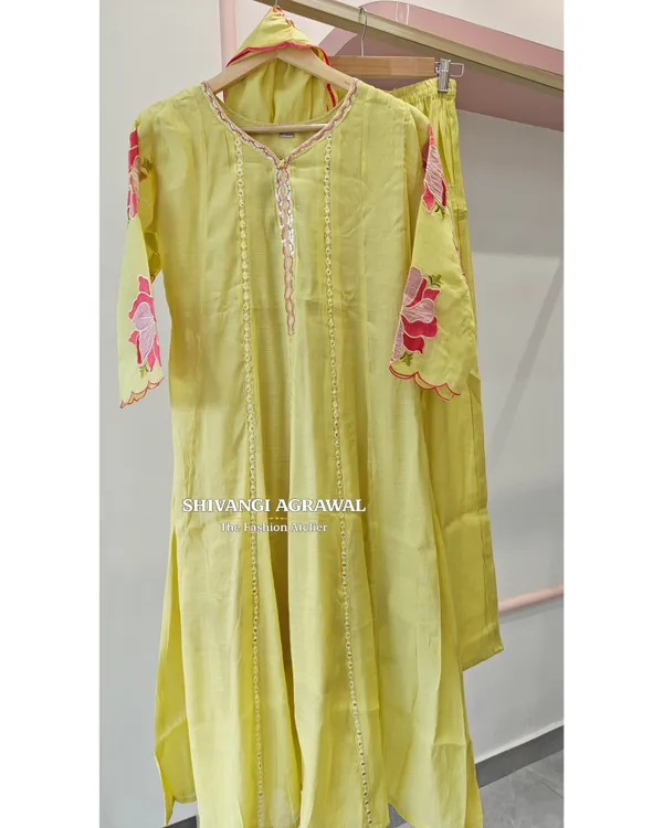 Lemon_Surat_Mul_Chanderi_set