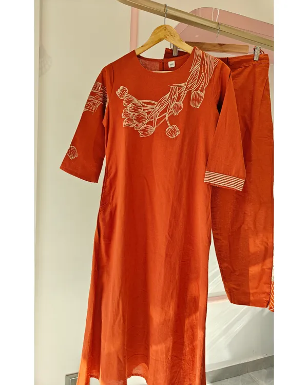 Orange_Rust_Cotton_Set