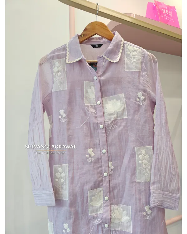 Pastel_Lavender_Mul_Chanderi__Co-ordset