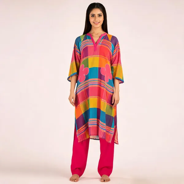 Multicolor_Mal_Cotton_Straight_Printed_Kurta_Set_For_Women