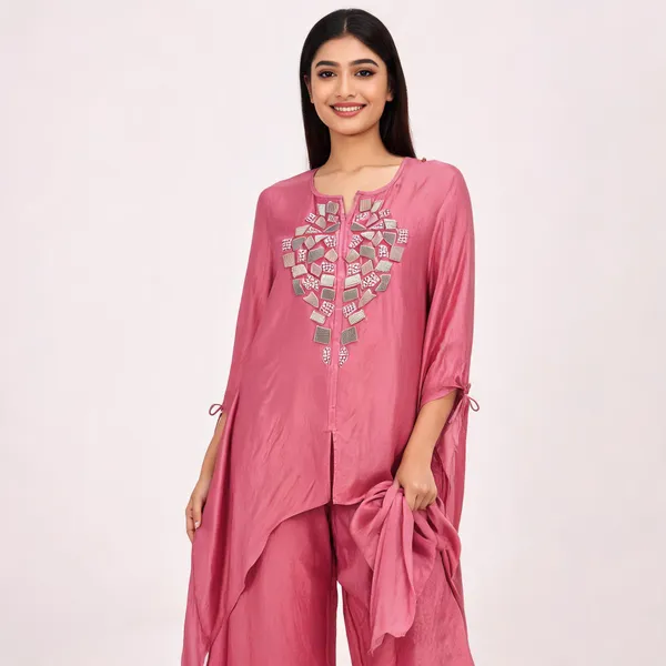 Pink_Chinnon_Asymmetric_Embellished_Coord_Set_For_Women