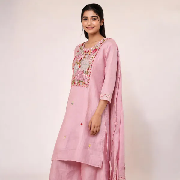 Pink_Mul_Chanderi_Straight_Embroidered_Kurta_Set_For_Women