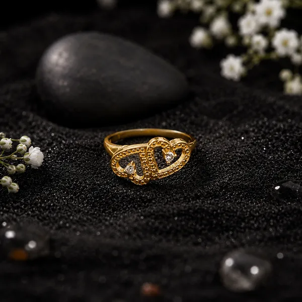 HolAura_22_Karat_Gold_Plated_Ring_For_Women
