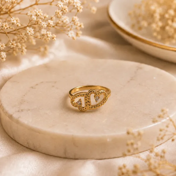 HolAura_22_Karat_Gold_Plated_Ring_For_Women