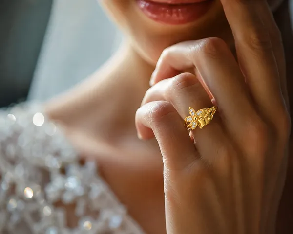 HolAura_22_Karat_Gold_Plated_Ring_For_Women
