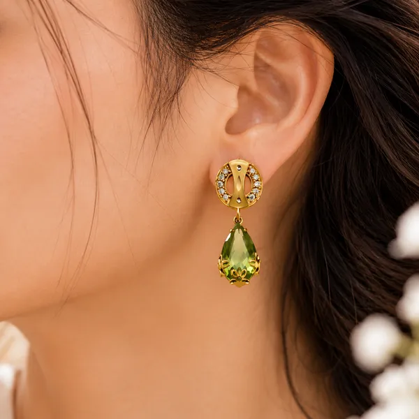 HolAura_22_Karat_Gold_Plated_Drop_Earrings_For_Women