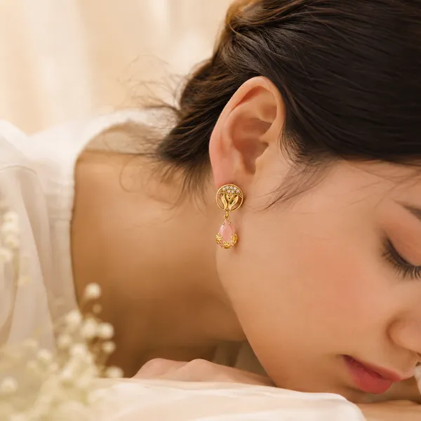 HolAura_22_Karat_Gold_Plated_Drop_Earrings_For_Women
