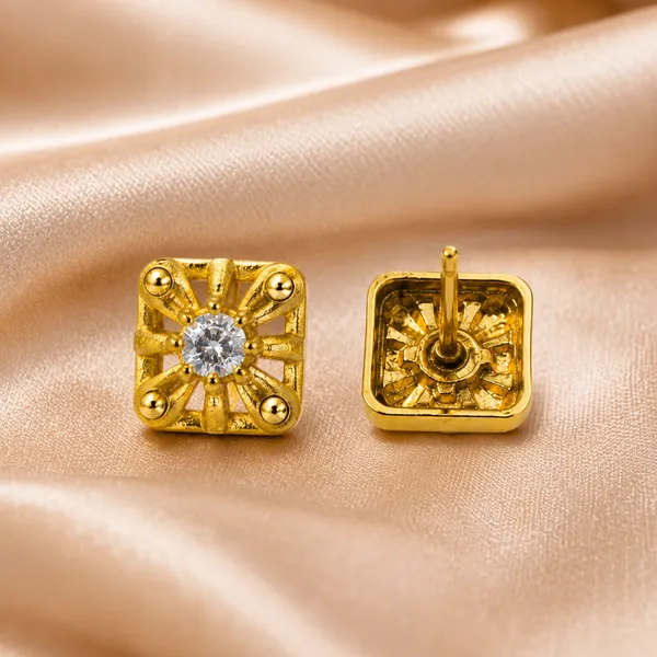 HolAura_22_Karat_Gold_Plated_Stud_Earrings_For_Women