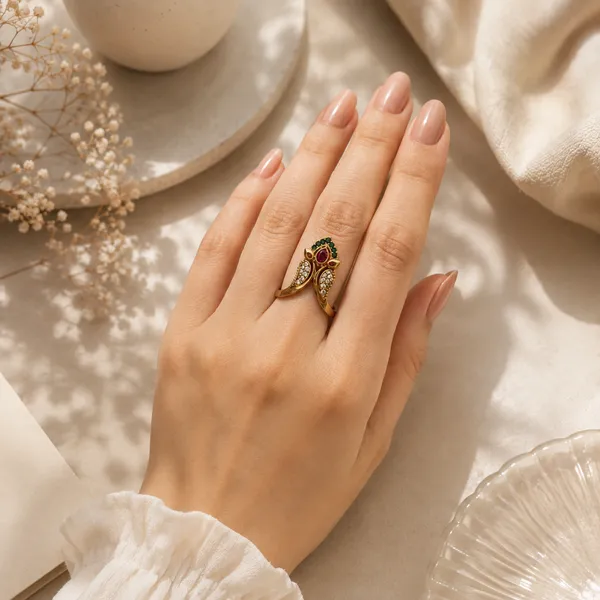 HolAura_22_Karat_Gold_Plated_Vanki_Ring_for_Women