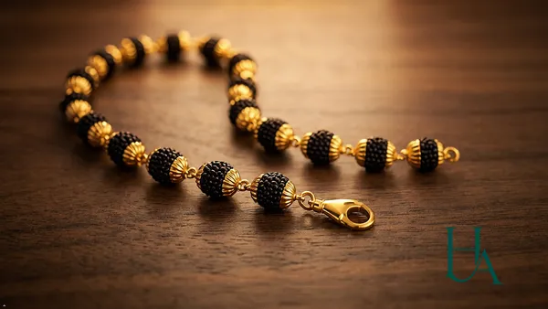 Handmade_Rudraksha_Bracelet_22K_gold_Plated