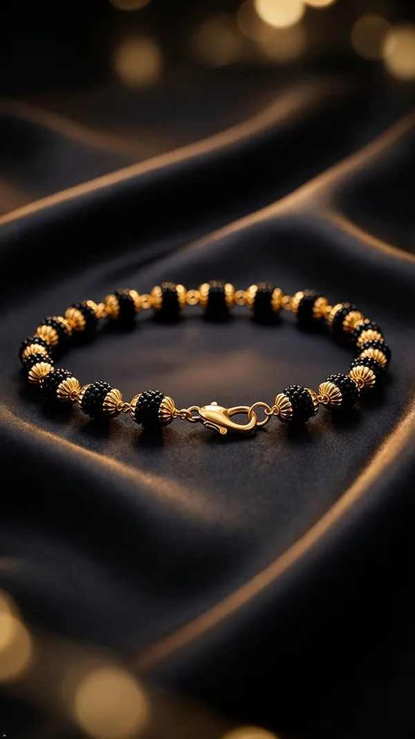 Handmade_Rudraksha_Bracelet_22K_gold_Plated