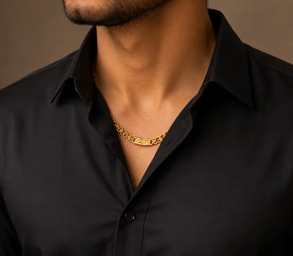HolAura_22_Karat_Gold_Plated_Chain_For_Men