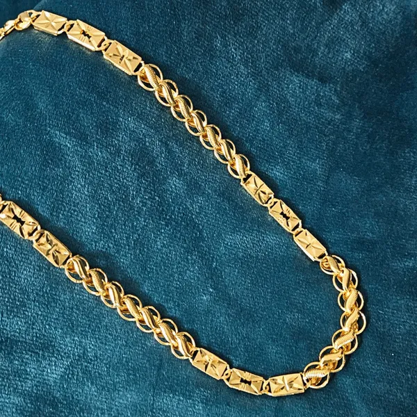 HolAura_22_Karat_Gold_Plated_Chain_For_Men