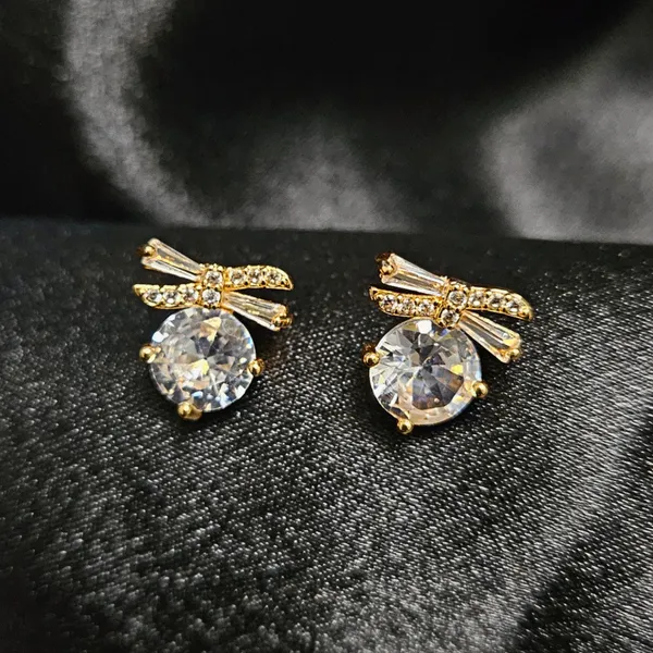 HolAura_22K_Gold_Plated_Stud_Earrings_For_Women