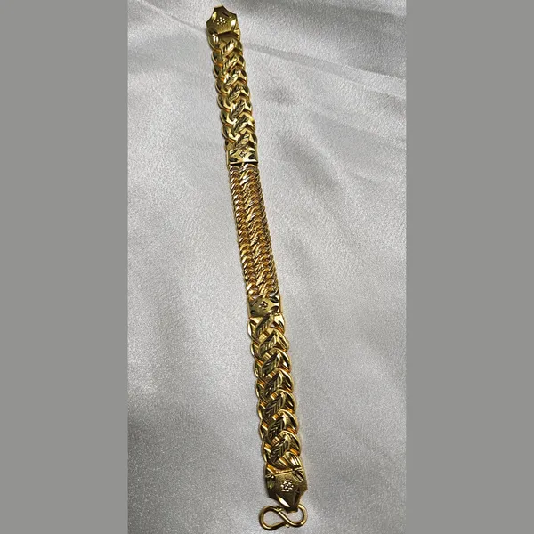 HolAura_22_Karat_Gold_Plated_Bracelet_For_Men