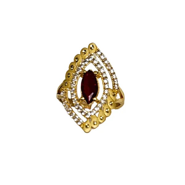 HolAura_22_Karat_Gold_Plated_Ring_For_Women