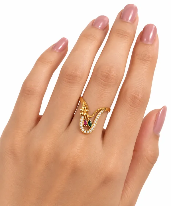 HolAura_22_Karat_Gold_Plated_Vanki_Ring_For_Women
