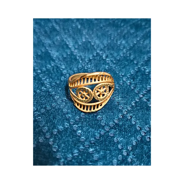 HolAura_22_Karat_Gold_Plated_Ring_For_Women