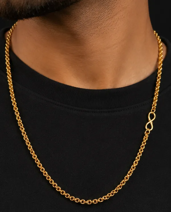 HolAura_22_Karat_Gold_Plated_Chain_For_Men