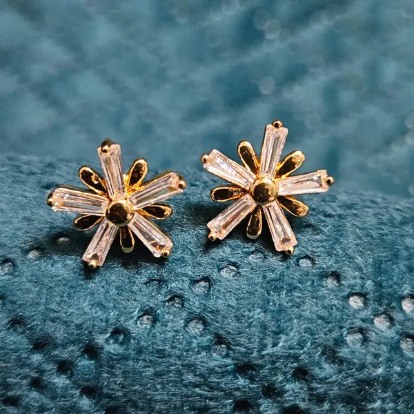 HolAura_22_Karat_Gold_Plated_Stud_Earrings_For_Women