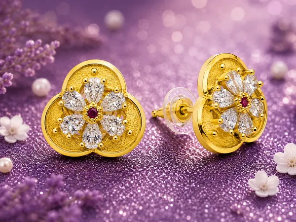HolAura_22_Karat_Gold_Plated_Earrings_For_Women