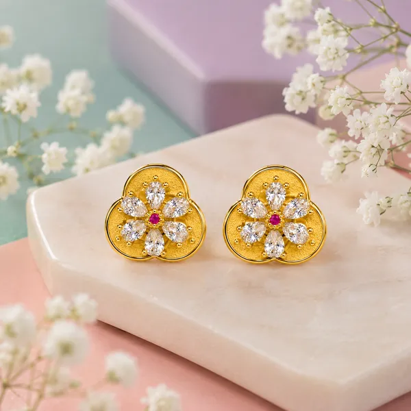 HolAura_22_Karat_Gold_Plated_Earrings_For_Women