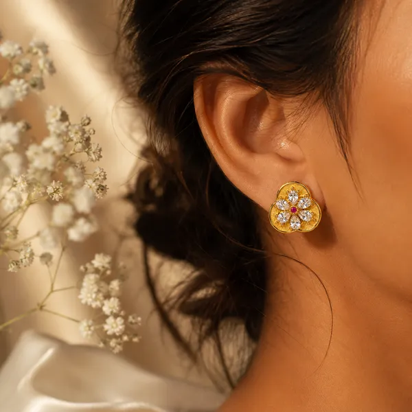 HolAura_22_Karat_Gold_Plated_Earrings_For_Women