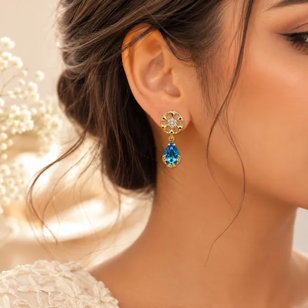 HolAura_22_Karat_Gold_Plated_Drop_Earrings_For_Women