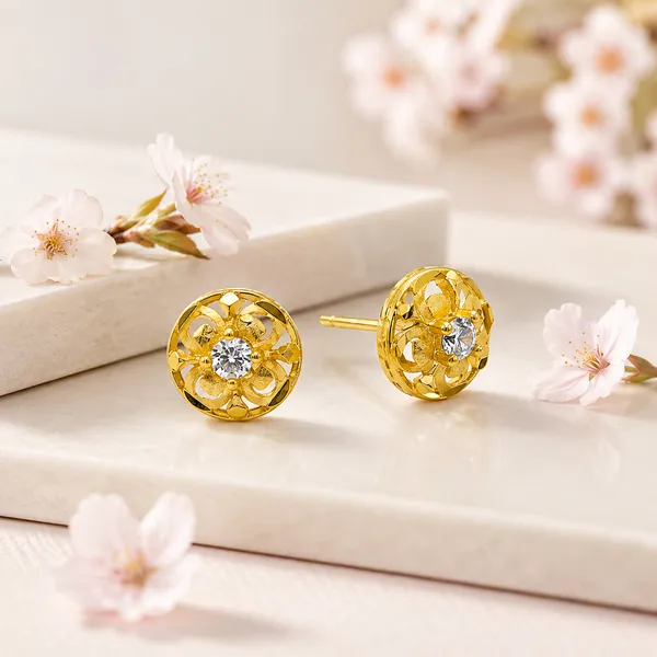 HolAura_22_Karat_Gold_Plated_Stud_Earrings_For_Women