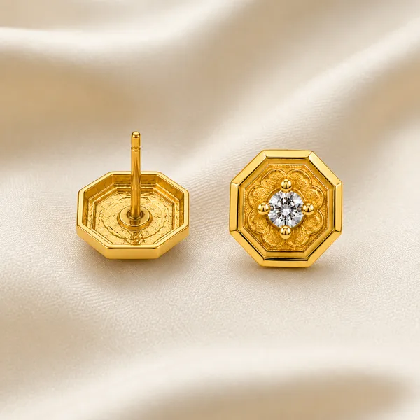 HolAura_22K_Gold_Plated_Stud_Earrings_For_Women