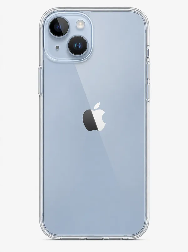Cystal-Clear_Transparent_Case_for_iPhone_14,_Shockproof_Cover,_Reinforced_Corners,_Slim_Fit_Protective_Case