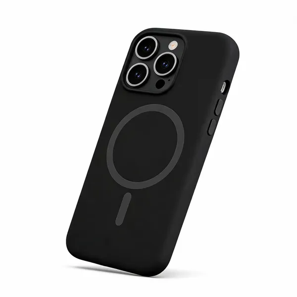 Black_Pc_Magnetic_Ring_Phone_Case_For_Iphone_15_Pro