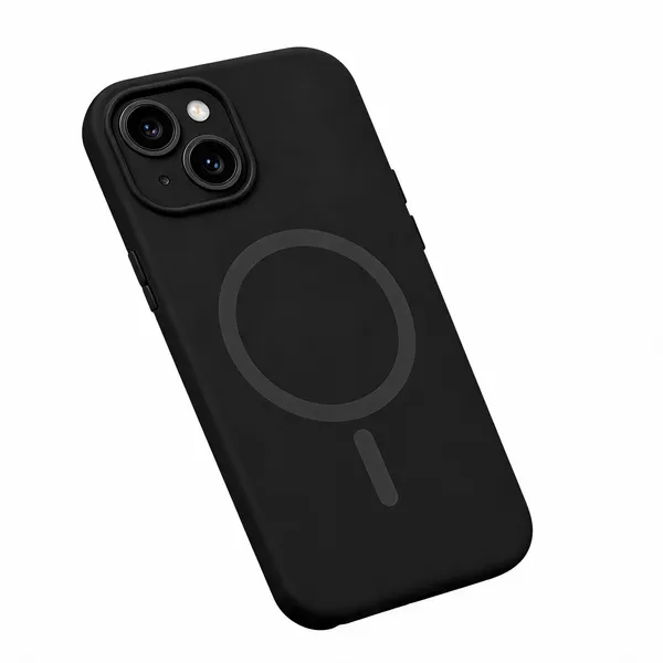 Black_Pc_Magnetic_Ring_Phone_Case_For_Iphone_15