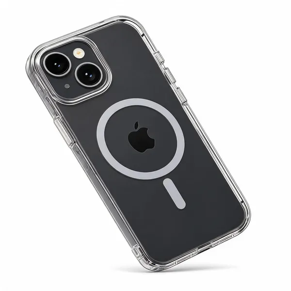 Transparent_Tpu_Magnetic_Ring_Phone_Case_For_Iphone_15