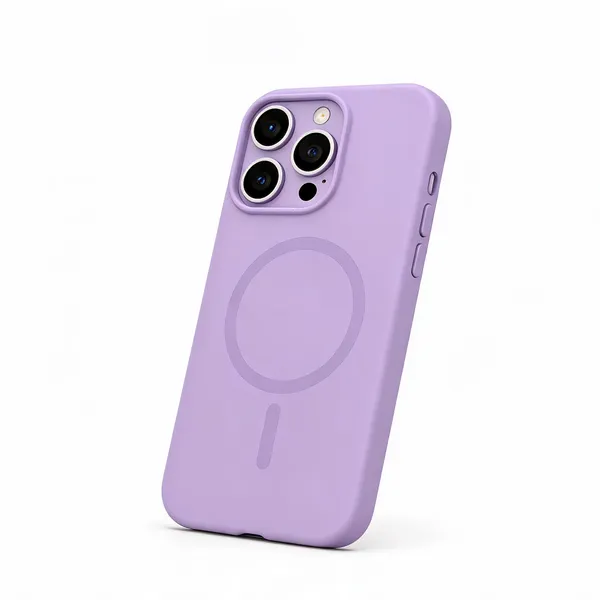Lavender_Tpu_Magnetic_Ring_Phone_Case_For_Iphone_16_Pro_Max