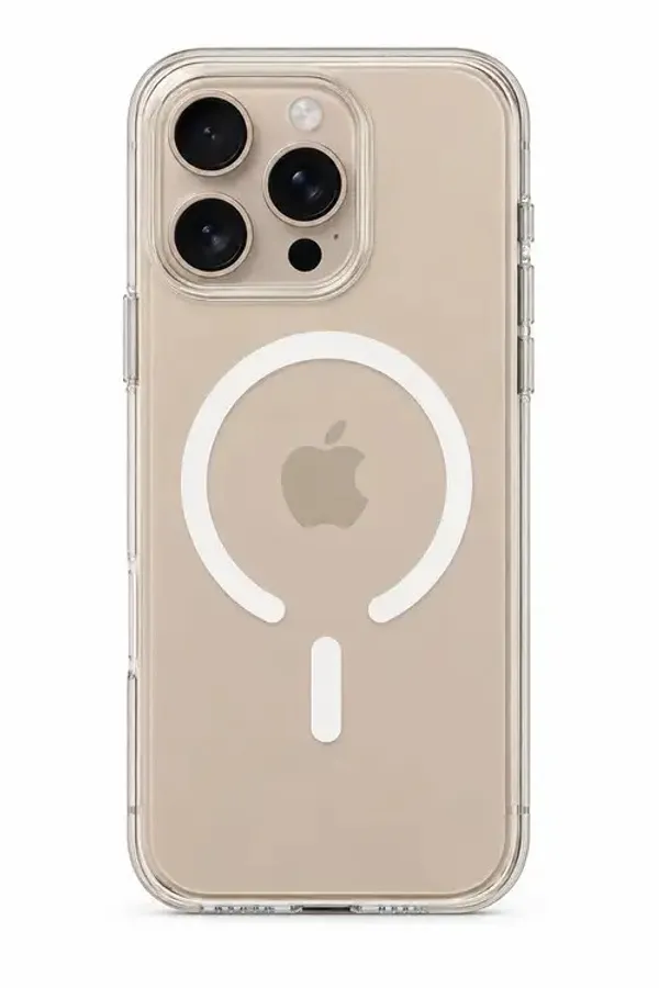 iPhone_16_Pro_Anti-Yellow_Case_with_MagSafe,_Transparent_Shockproof_Cover,_Reinforced_Corners,_Slim_Fit_Protective_Case